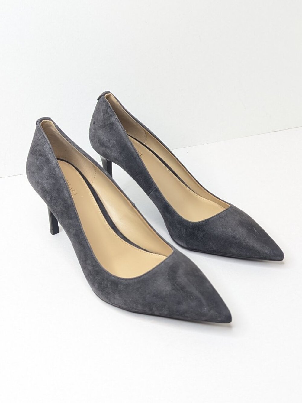 Michael Kors Alina Flex Pumps Chocolate Suede Womens 7.5